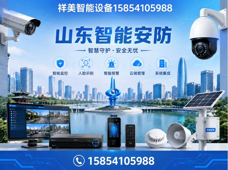钢城区山东智能安防展示图